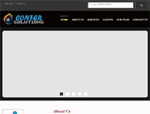 Tablet Screenshot of confersolutions.com